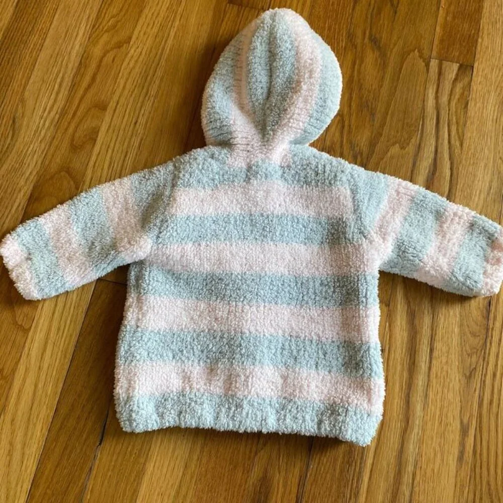 Angel Dear Striped Chenille Hooded Jacket